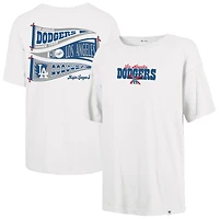 T-shirt Sadie pour femme, motif nœud papillon et bannière des Dodgers de Los Angeles, année 1947