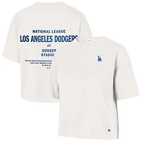 T-shirt court pour femme '47 Sand Los Angeles Dodgers Leon Foundation City