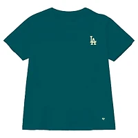 T-shirt court grande taille Los Angeles Dodgers '47 Teal Leon City pour femmes