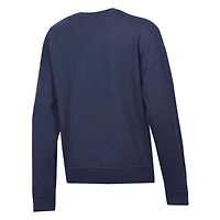 Sweat-shirt à col rond en polaire Champion bleu marine Los Angeles Dodgers Americana pour femme