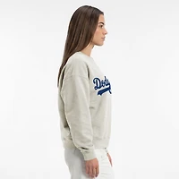 Women's Champion  Oatmeal Los Angeles Dodgers All-Star Sweatshirt