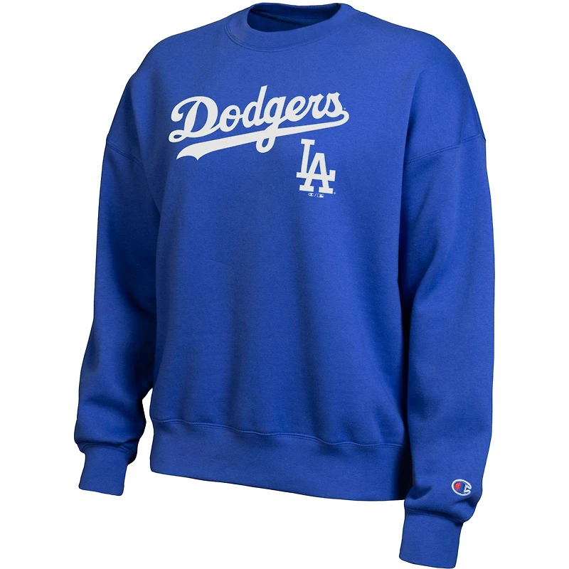 Women's Champion  Oatmeal Los Angeles Dodgers All-Star Sweatshirt