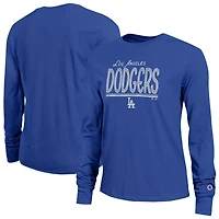 Women's Champion  Royal Los Angeles Dodgers Long Sleeve T-Shirt