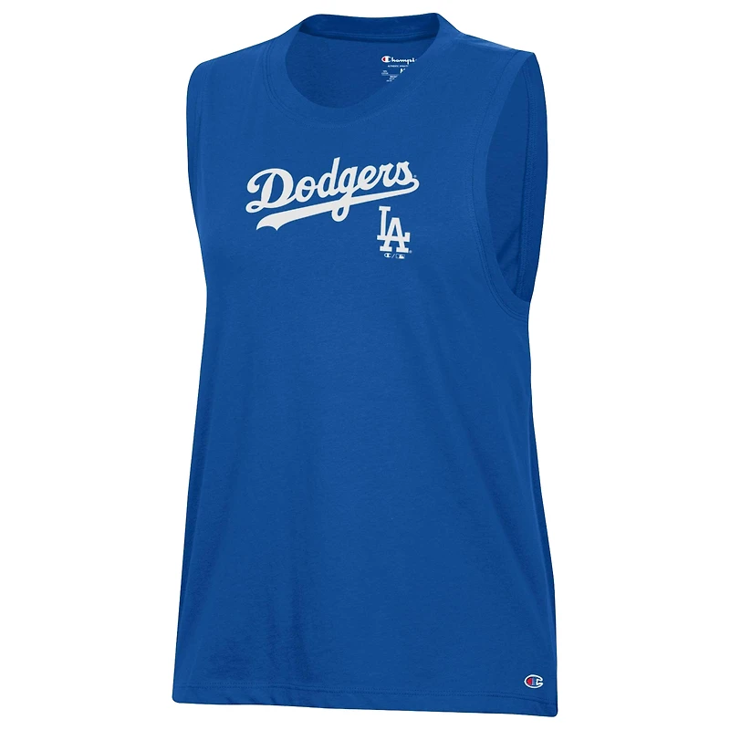 Débardeur de sport féminin Champion Royal Los Angeles Dodgers