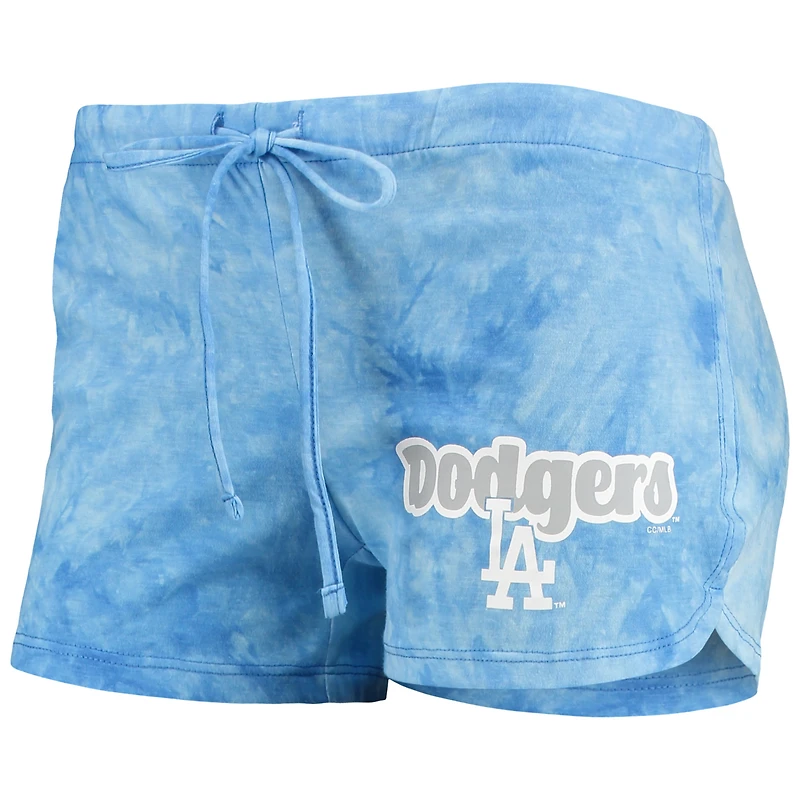 Concepts Sport Ensemble de débardeur et short à dos nageur Royal Los Angeles Dodgers Billboard pour femme