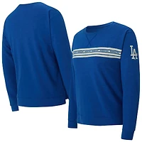 Women's Concepts Sport Royal Los Angeles Dodgers Birch French Terry Long Sleeve T-Shirt