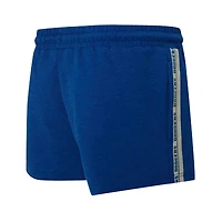 Short en molleton français Concepts Sport Royal Los Angeles Dodgers Birch pour femme