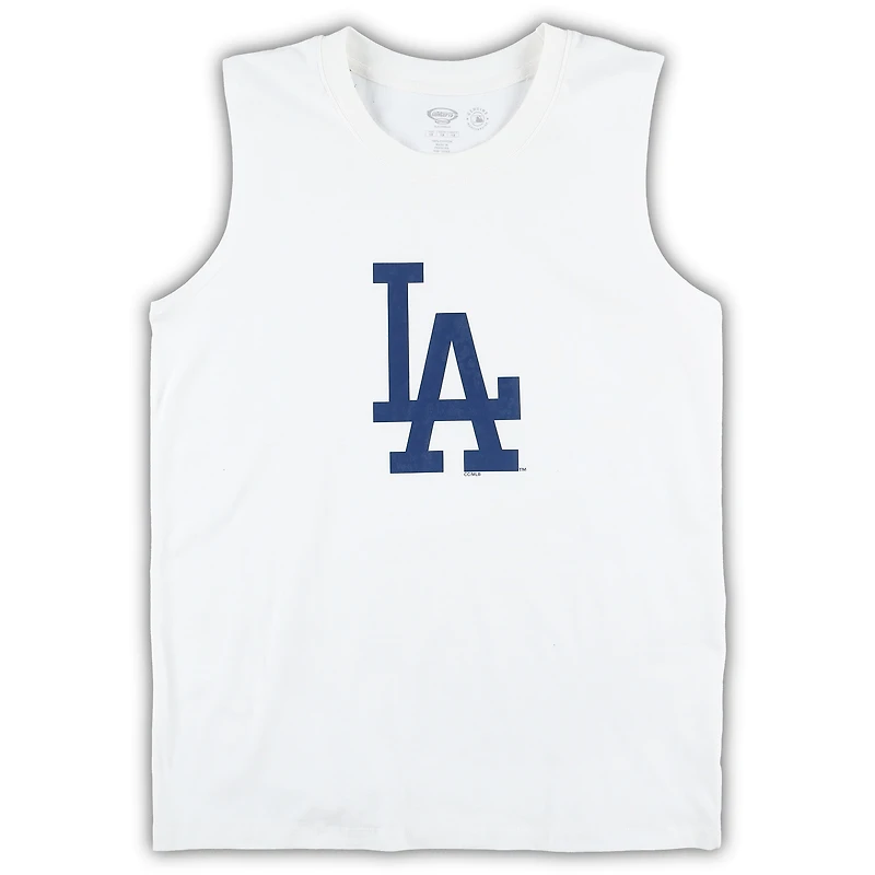 Women's Concepts Sport White/Royal Los Angeles Dodgers Plus Tank Top & Shorts Sleep Set
