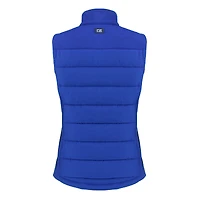 Gilet zippé hybride en softshell recyclé pour femme Cutter & Buck Royal des Dodgers de Los Angeles Evoke