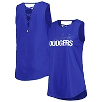 Débardeur tri-mélange DKNY Sport Royal Los Angeles Dodgers Claire Fashion pour femmes