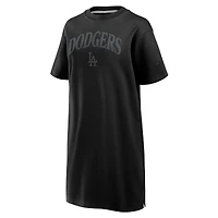 Robe en coton noire Fanatics pour femme des Los Angeles Dodgers Elements