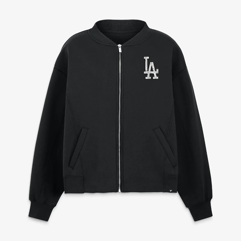 Women's Fanatics Royal Los Angeles Dodgers Oversized Rage Against Full-Zip Jacket