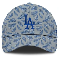 Casquette ajustable grise Fanatics pour femme de la collection Cooperstown des Los Angeles Dodgers