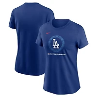 Women's Fanatics  Royal Los Angeles Dodgers 2025 MLB World Tour: Tokyo Series Local Logo T-Shirt