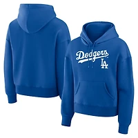 Women's Fanatics  Royal Los Angeles Dodgers Lockup Legacy Fleece Hoodie