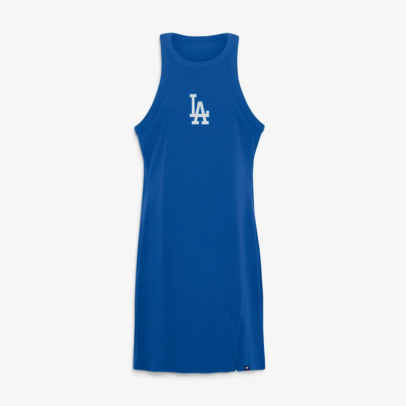 Robe sans manches côtelée tri-blend Fanatics Royal Los Angeles Dodgers pour femme