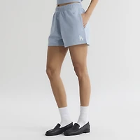 Women's Fanatics Sky Blue Los Angeles Dodgers Iconic Terry Track Shorts