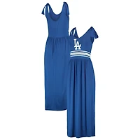 Women's G-III 4Her by Carl Banks Royal Los Angeles Dodgers Game Over Maxi Dress