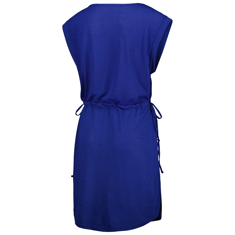 Women's G-III 4Her by Carl Banks Royal Los Angeles Dodgers G.O.A.T Swimsuit Cover-Up Dress
