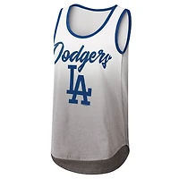 Débardeur G-III 4Her by Carl Banks blanc pour femme avec logo des Dodgers de Los Angeles