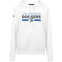 Sweat à capuche blanc City Connect Adorn No Hitter pour femme des Dodgers de Los Angeles
