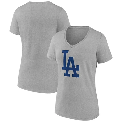 Women's Logo Athletic Los Angeles Dodgers Official V-Neck T-Shirt