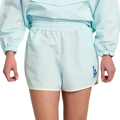 Women's Lusso Light Blue Los Angeles Dodgers Nina Shorts