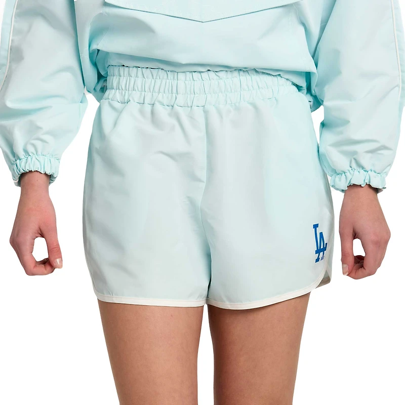 Short Lusso bleu clair Los Angeles Dodgers Nina pour femme