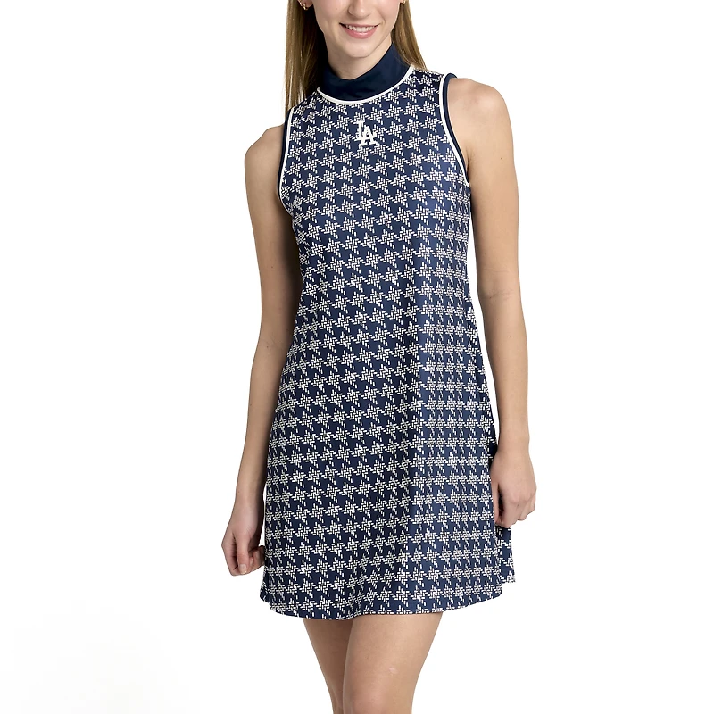 Women's Lusso Navy Los Angeles Dodgers Cameron Dress
