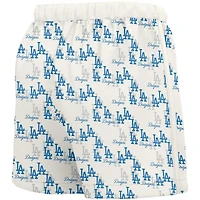 Women's Lusso  White Los Angeles Dodgers Marge Shorts