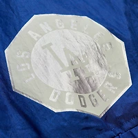 Veste zippée en nylon bleu pour femme Mitchell & Ness des Dodgers de Los Angeles, collection Cooperstown