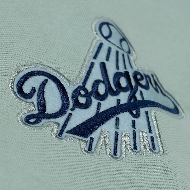 Women's Mitchell & Ness Green Los Angeles Dodgers Yacht Rock Sweatshirt
