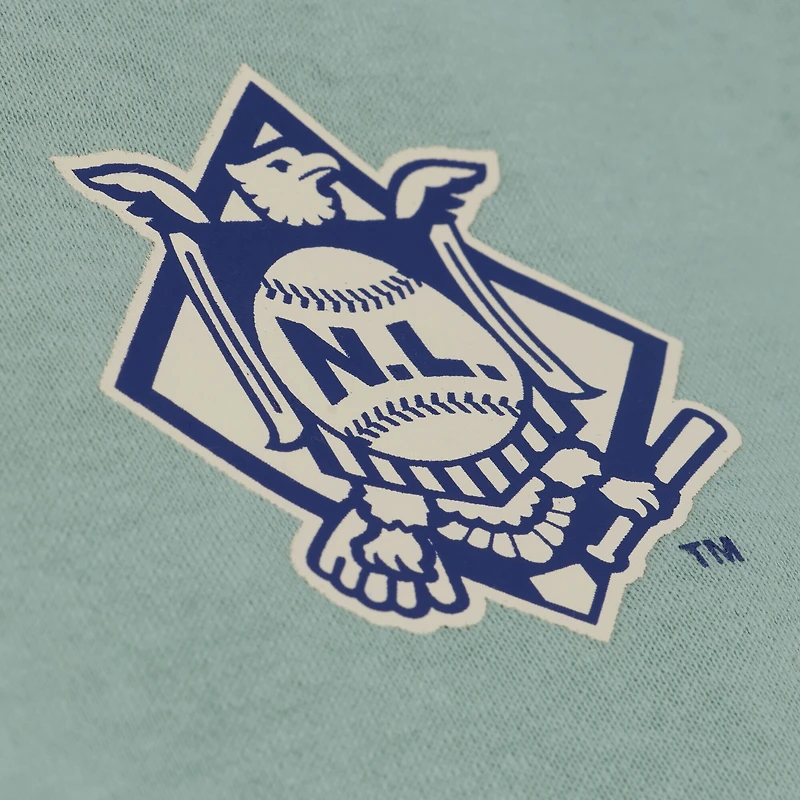 Women's Mitchell & Ness  Green Los Angeles Dodgers Yacht Rock Sweatshirt