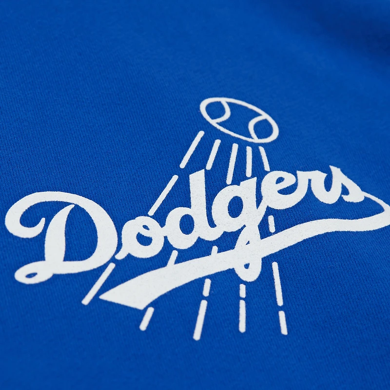 V100492 Dodgers M&N MLB LT SWEAT-SHIRT À COL ROND SWTLADCRW FC11306-LADBLUE #1