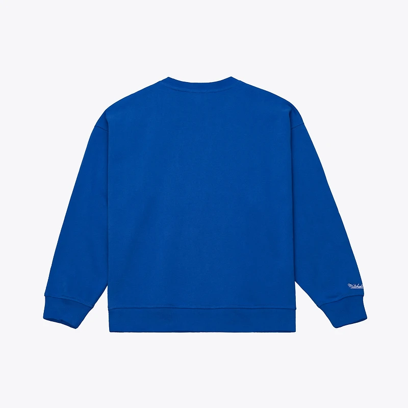 Sweat-shirt Mitchell & Ness Royal Los Angeles Dodgers pour femme