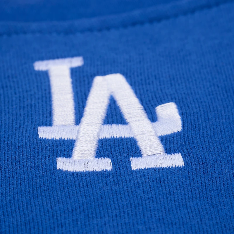 Women's Mitchell & Ness  Royal Los Angeles Dodgers Script Sweatshirt