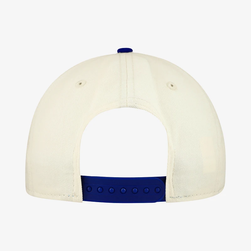 Women's New Era Cream/Royal Los Angeles Dodgers Primary 9FORTY M-Crown Adjustable Hat