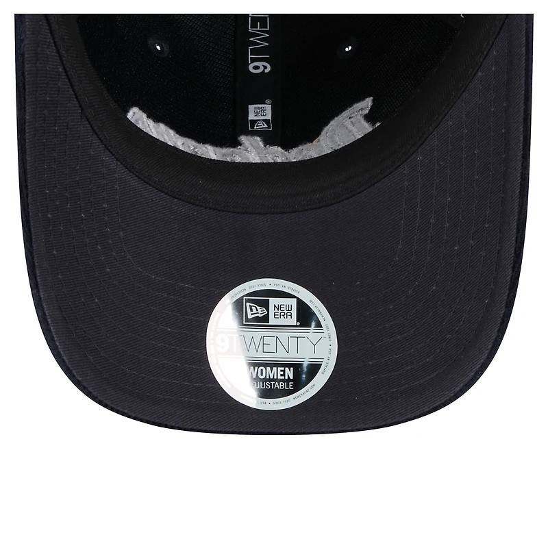 Casquette ajustable en velours côtelé bleu foncé 9TWENTY des Los Angeles Dodgers de New Era pour femme
