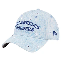 Women's New Era  Light Blue Los Angeles Dodgers Daisy All Over 9TWENTY Adjustable Hat