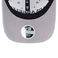Women's New Era  Light Blue Los Angeles Dodgers Daisy All Over 9TWENTY Adjustable Hat