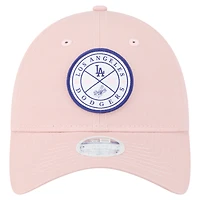 Casquette ajustable Bloom 9TWENTY rose New Era pour femme des Dodgers de Los Angeles