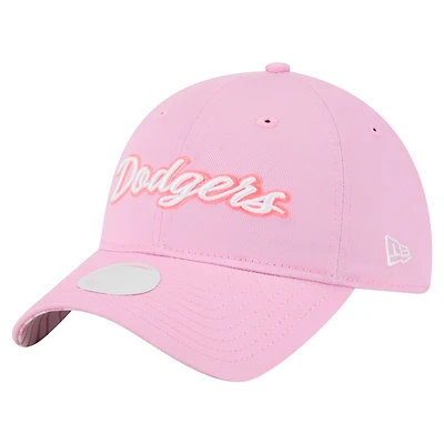 Women's New Era Pink Los Angeles Dodgers Mother's Day 9TWENTY Adjustable Hat