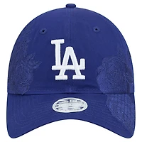 Women's New Era Royal Los Angeles Dodgers Roses 9TWENTY Adjustable Hat