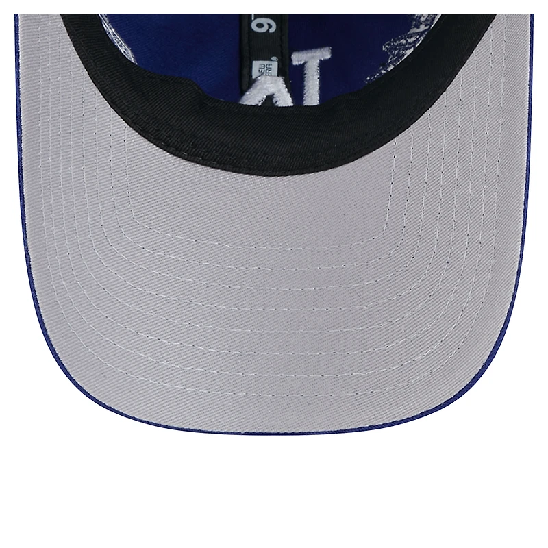 Women's New Era Royal Los Angeles Dodgers Roses 9TWENTY Adjustable Hat