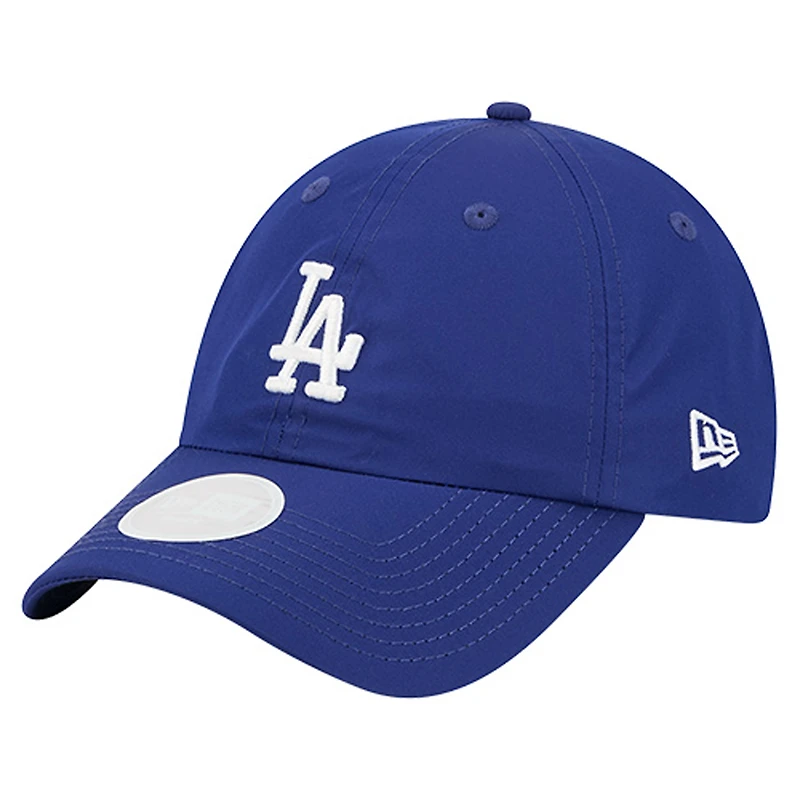Casquette New Era Royal Los Angeles Dodgers 9FORTY Flex pour femme