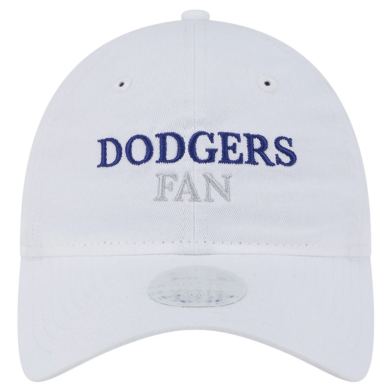 V107988 Dodgers WHI MLB NWE Équipe féminine Fan 9TWENTY HATLAD 60738447 #20
