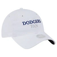 V107988 Dodgers WHI MLB NWE Équipe féminine Fan 9TWENTY HATLAD 60738447 #20