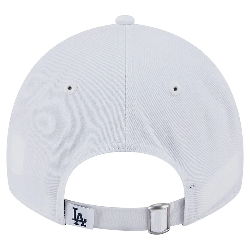 Women's New Era White Los Angeles Dodgers Team Fan 9TWENTY Adjustable Hat