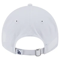 Women's New Era White Los Angeles Dodgers Team Fan 9TWENTY Adjustable Hat