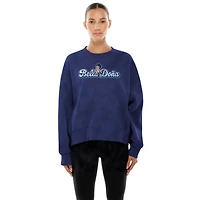 Women's New Era x Bella Doña  Dark Blue Los Angeles Dodgers Betty Boop Sweatshirt